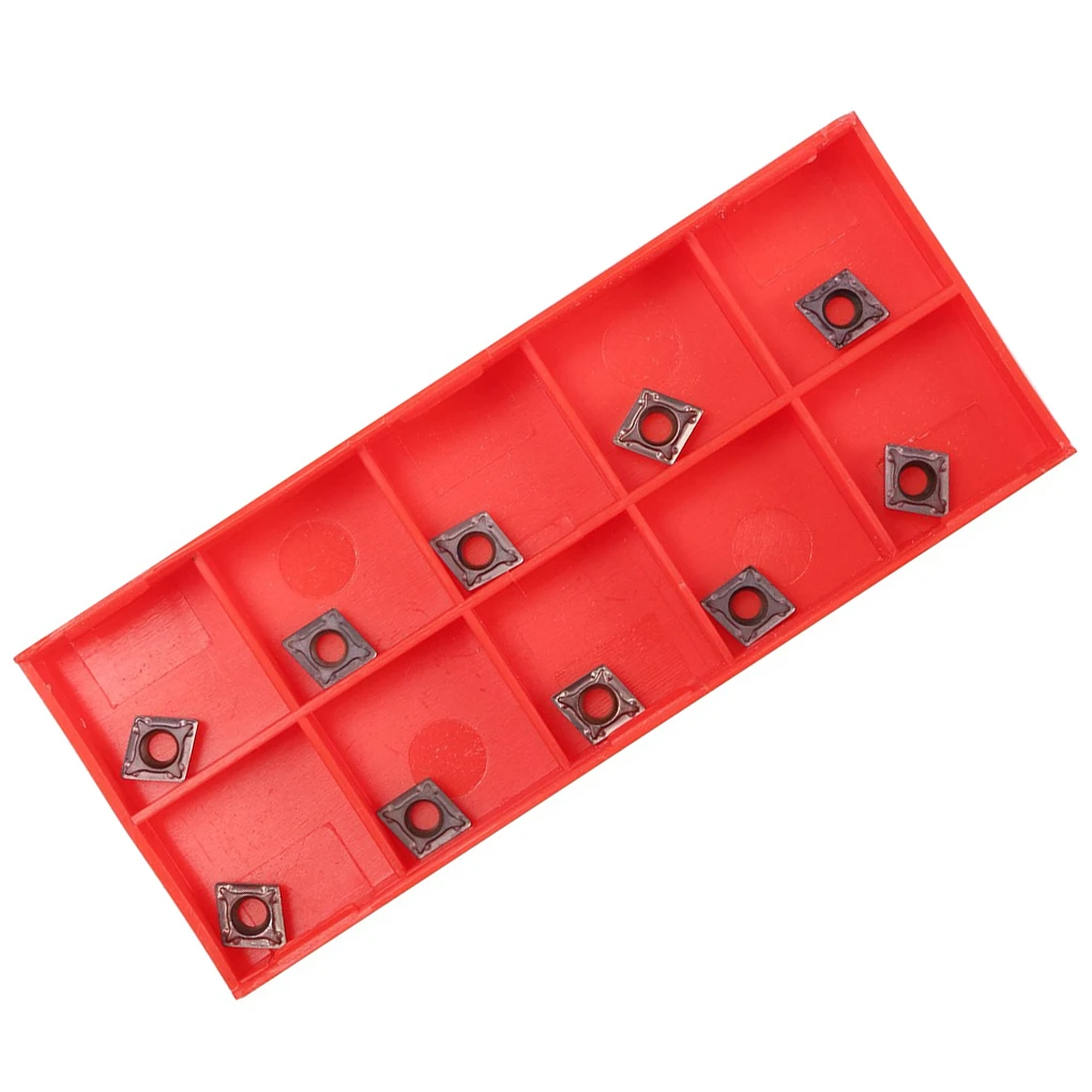 

Карбидные вставки CCMT060204 VP15TF CCMT21 51, фрезерные головки, инструмент с ЧПУ, токарные вставки для покрытия, 10 шт.