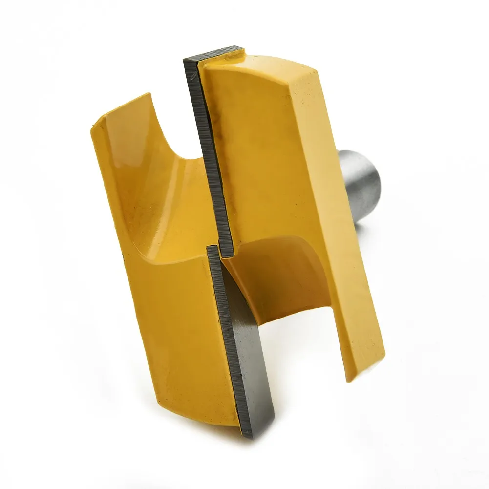

New Bottom Cleaning Bottom Cleaning Router Bit Router Bit 1pcs Tool Useful Woodworking Yellow 1* 1x 55mm Length