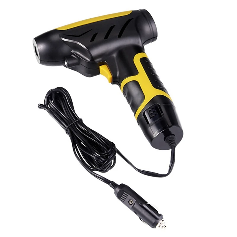 

NEW-Digital Smart Rechargeable Car Air Pump Portable Handheld Car Tyre Inflator Pump Electric Inflating Pump Air Compressor