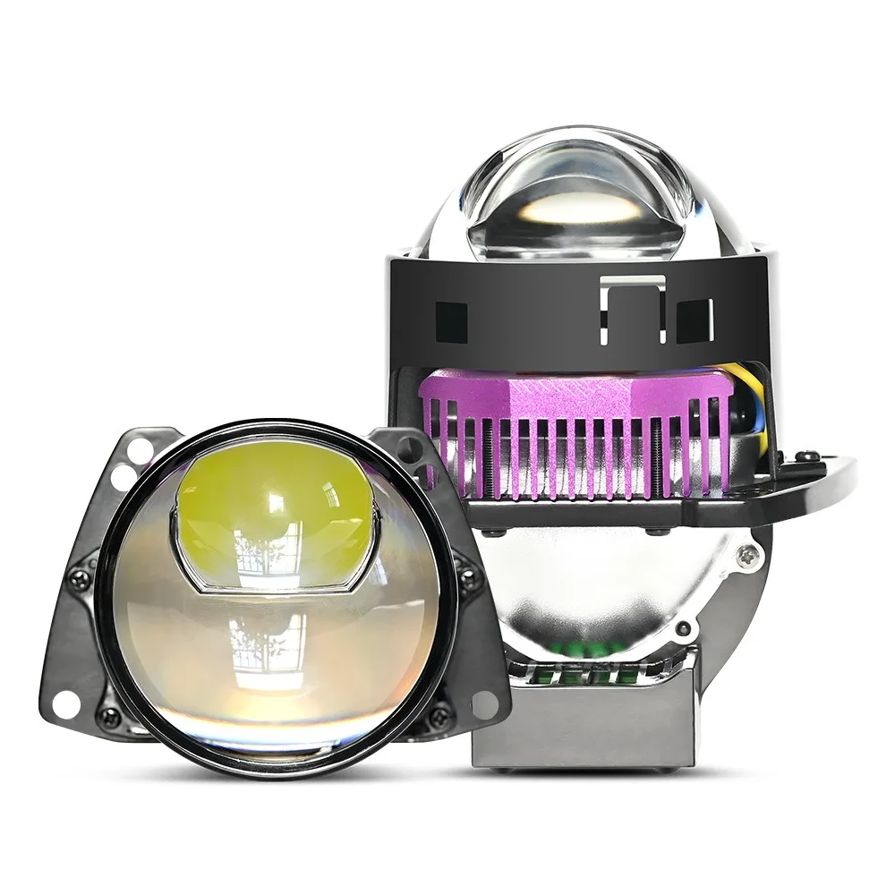 Инновационная лазерная технология 12 В 70 Вт 6500K дальний и ближний свет 3 дюйма Bi