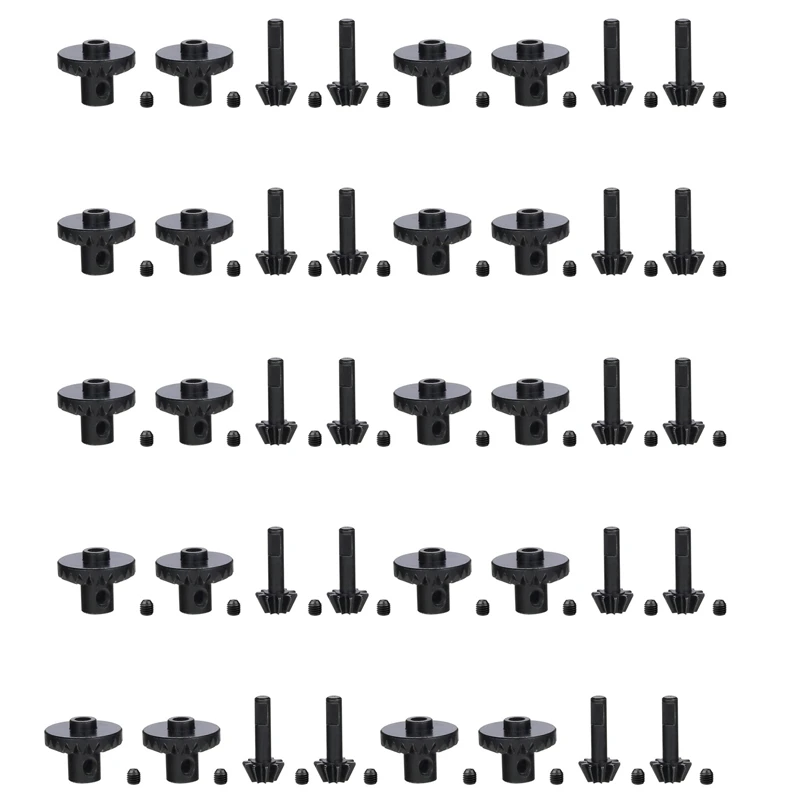 

10X Steel Front & Rear Axle Gear Drive Shaft Gears Upgrade Accessories For WPL B24 B36 C14 C24 MN D90 D99 MN99S Parts