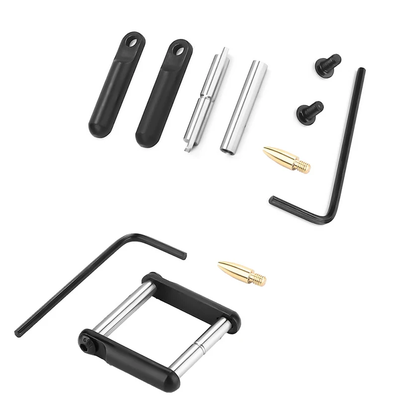 

EWOLF Non-Rotating Anti-Walk Pins with Black Side Plates Pins AR 15 Hunting Accessories Fits for 5.56/.223/.308
