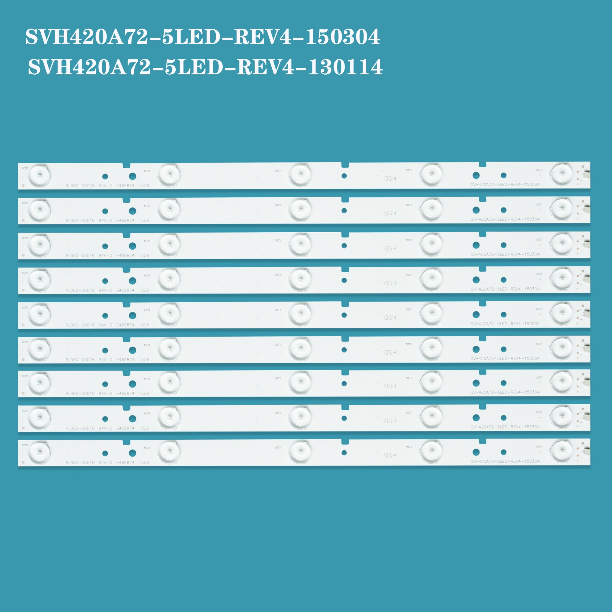 9 шт. x 42-дюймовые светодиодные ленты для подсветки телевизора LED 42K20JD 42EC260JD SVH420A72