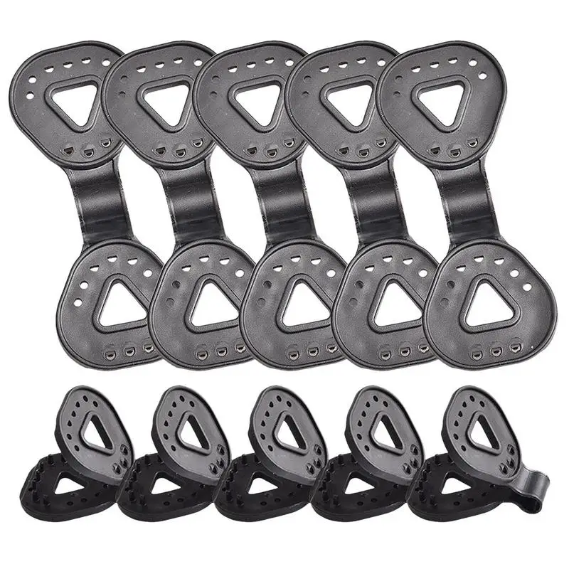 

Tarp Clamps Greenhouse Shade Cloth Fix Clamp 10 Pcs Camping Clips Attachment And Placement For Sun Shade Net Anti Bird Netting