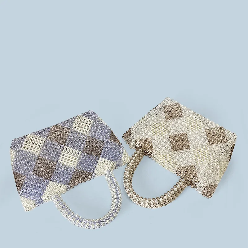 Новые поступления женская сумка ручной работы с ромбовидным узором расшитая