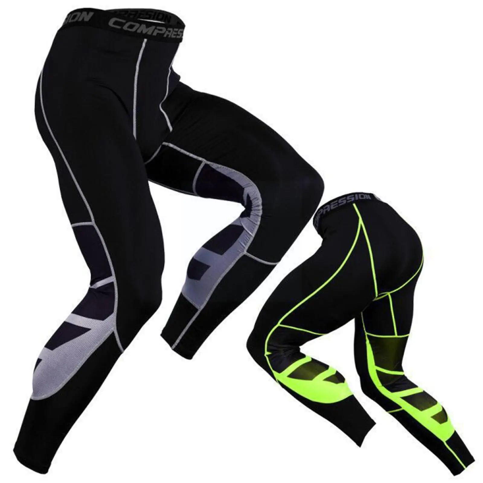 Men's Compression Pants Male Tights 