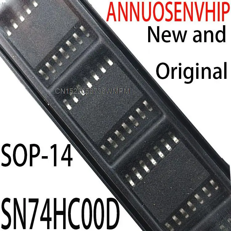 100 шт. новые и оригинальные 74HC00 Quad 2-входные NAND gate SMD logic 74HC00D SOP-14 SN74HC00D 100 шт. новые и оригинальные 74HC00 Quad 2-входные NAND gate SMD logic 74HC00D SOP-14 SN74HC00D