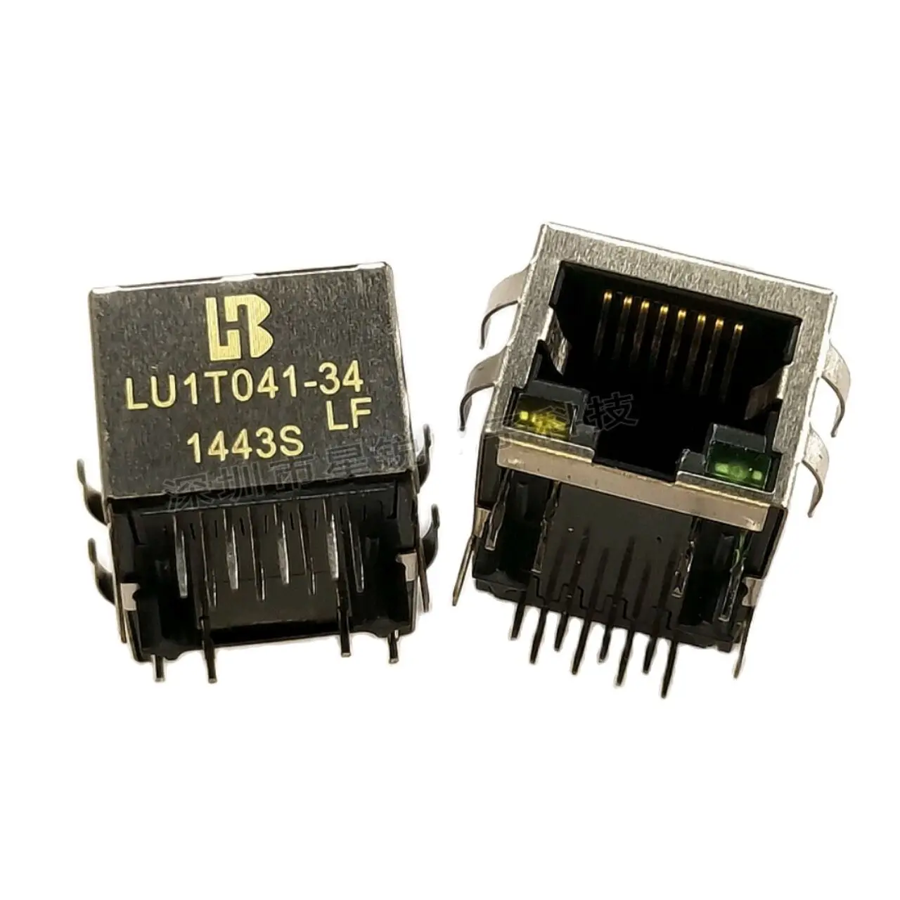 

10PCS/ LU1T041-34LF BOTHHAND/Bohan RJ45 connector new original genuine spot quality assurance