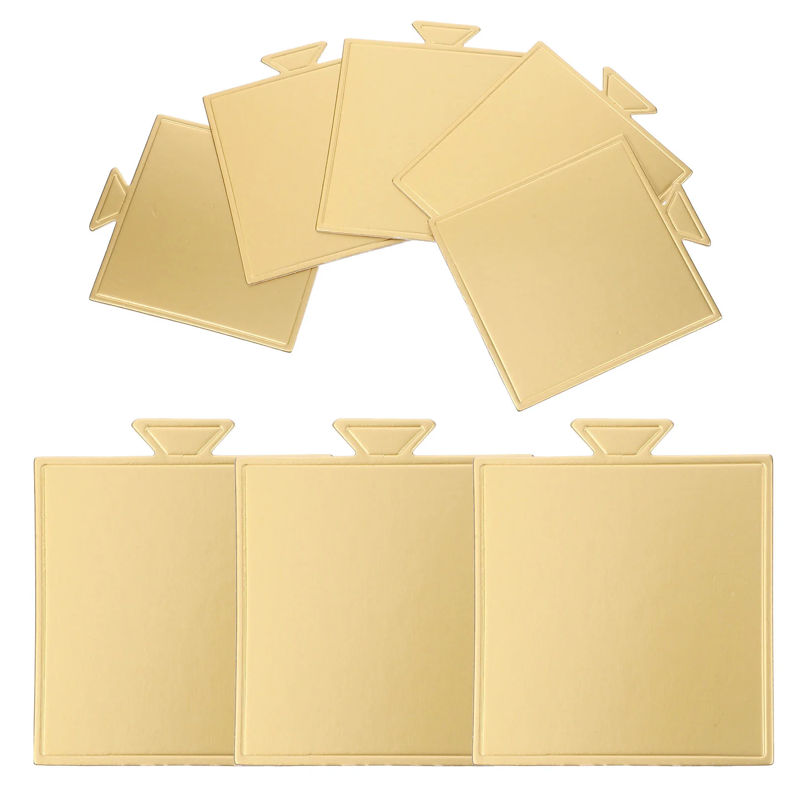 

100 Sheets Cake Base Birthday Toppers Cakes Cake Rounds Cake Bottom Birthday Cake Boards Paper Square Cake Boards