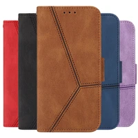 luxury anti theft brush wallet case for sony xperia 10 iv leather protect flip card slots shockproof cover for xperia 10 iii