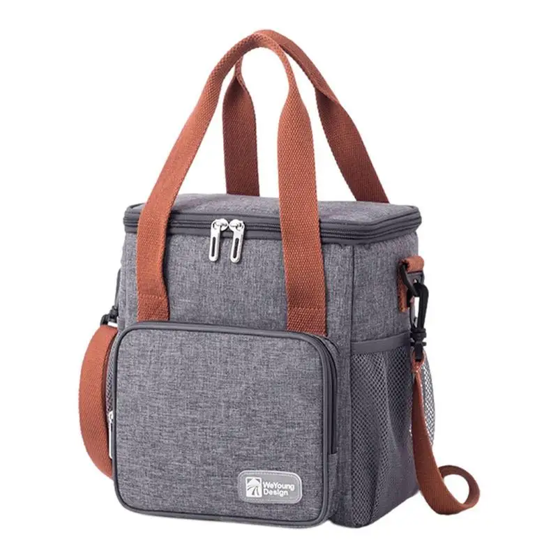 

Lunch Box Insulated Bag Tote For Food Storage Portable High Capacity Food Storage Tote Waterproof Thermal Cooler Sack Food