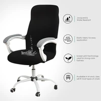 cover for computer chair water resistant jacquard office chair slipcover elastic for home armchair 1pc sillas de oficina