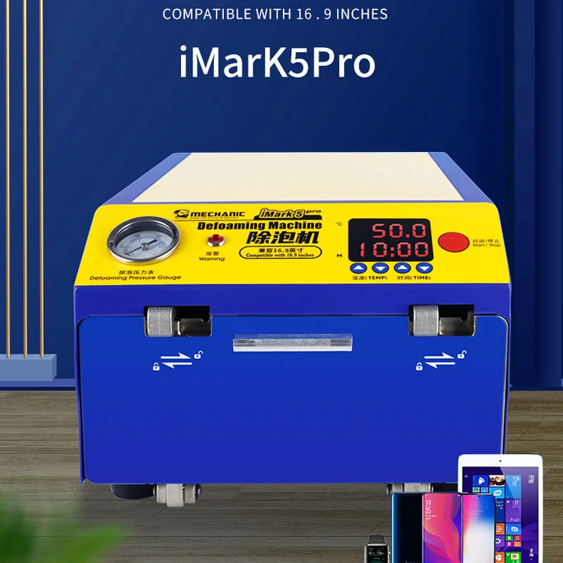 

Аппарат для снятия пены Mechanic iMark5 Pro для ремонта ЖК-экранов и плоских планшетов, 16,9 дюймовых ЖК-экранов телефонов, профессиональный набор электроинструментов