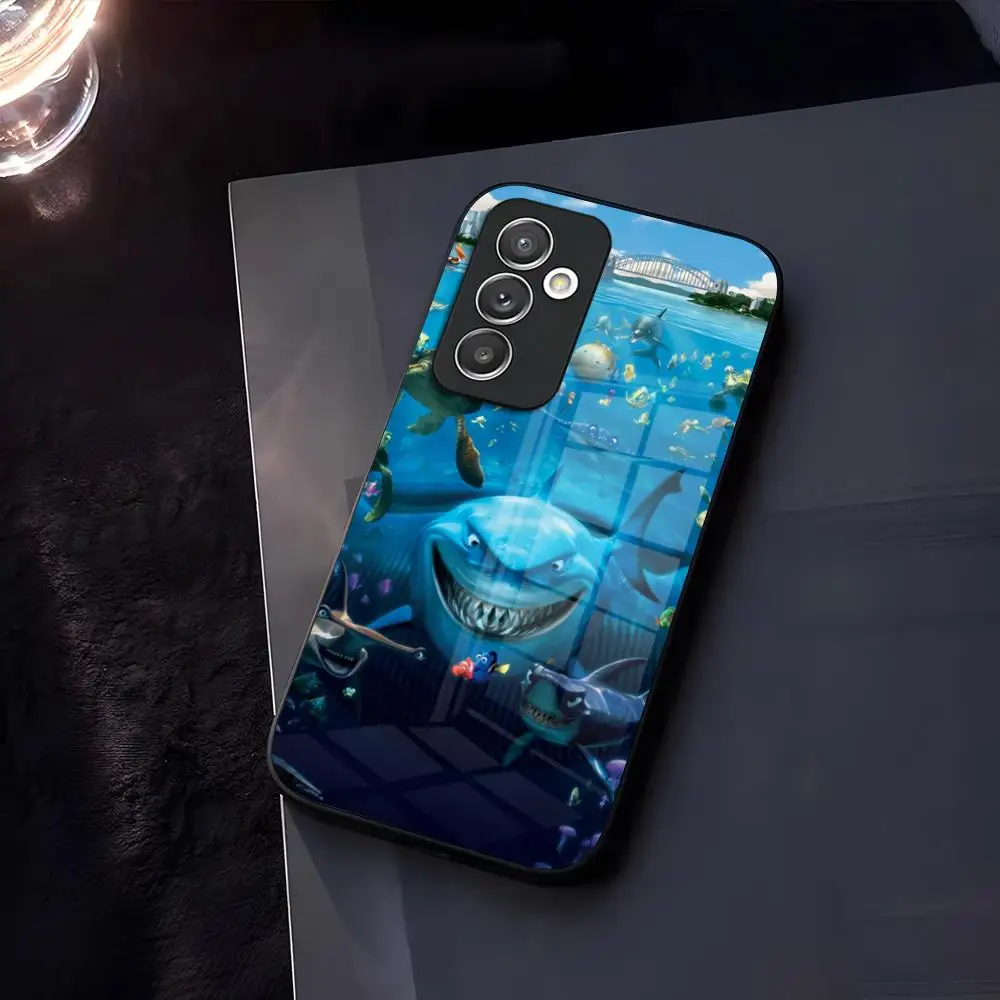 Чехол для телефона Disney находка Дори стекло Samsung Galaxy S21 S22 S20 S24 S23 Ultra Fe Plus A34 A54 A24 A52 A53