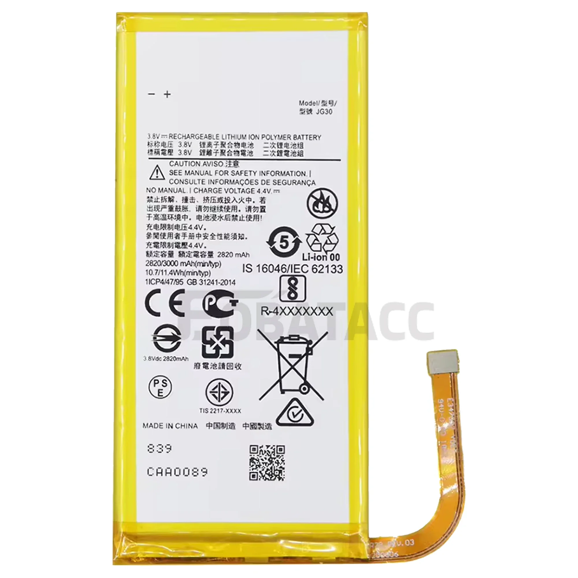 100% Новый оригинальный аккумулятор JG30 для Motorola Moto G7/xt2010 + Бесплатные инструменты