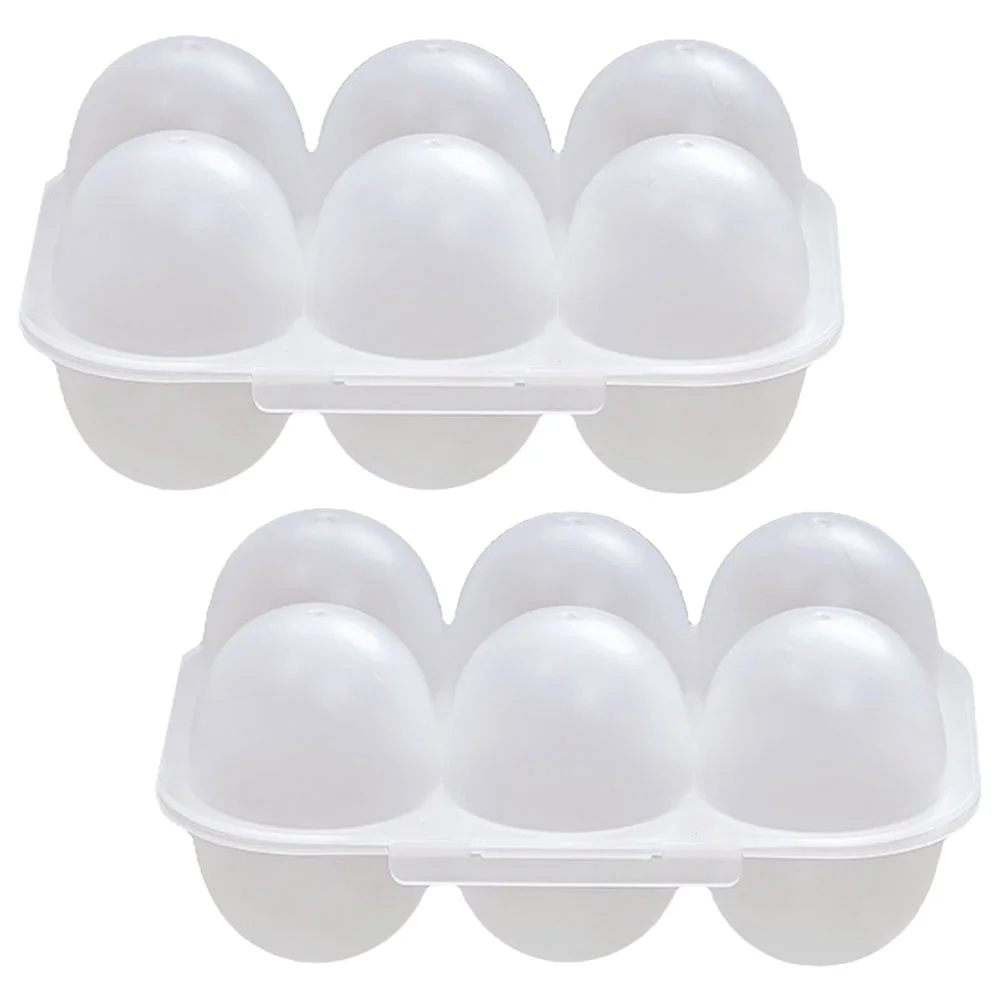 

Portable Egg Box Plastic Bin Organizer Fridge Holder Dispenser Containers Storage Drawer Eggs