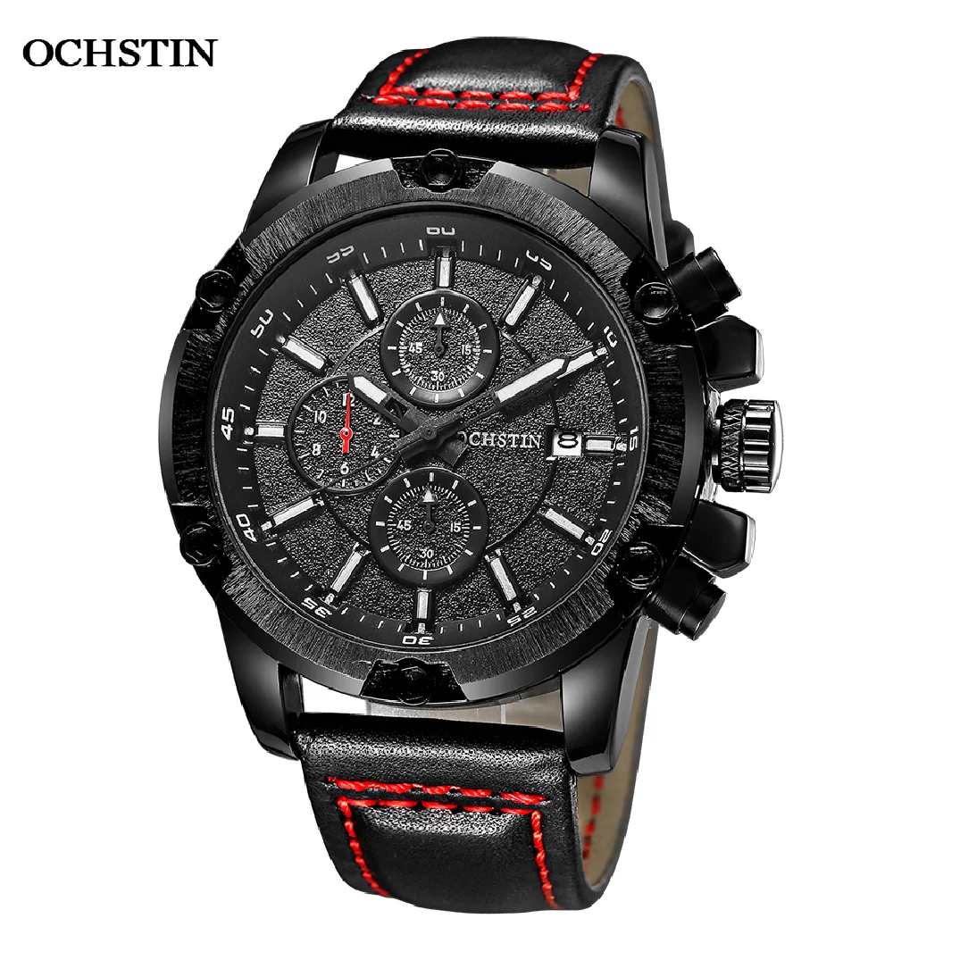 OCHSTIN New Military Watch Man Top Brands Luxury Famous Sports Quartz Watches Male Black Clock WristWatch Relogio Masculino