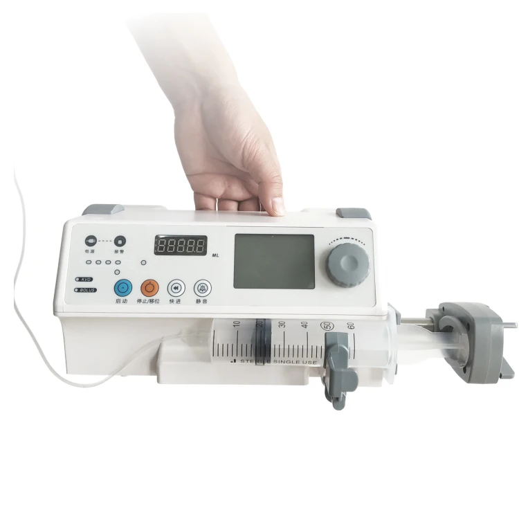 

Automatically Calibration Animals Vein Injection Portable Veterinary Syringe Pump
