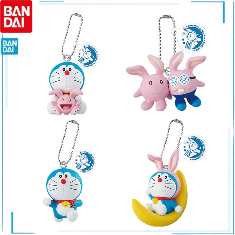 

BANDAI Doraemon Gashapon Nobita Nobi Minamoto Shizuka Pendants Action Figures Model Genuine Anime Figures Collection Gifts Toys
