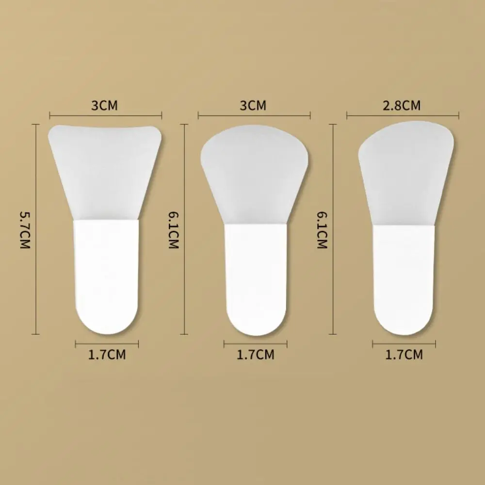 3 шт. новая силиконовая щетка для маски лица белый крем и глаз аппликатор грязевой