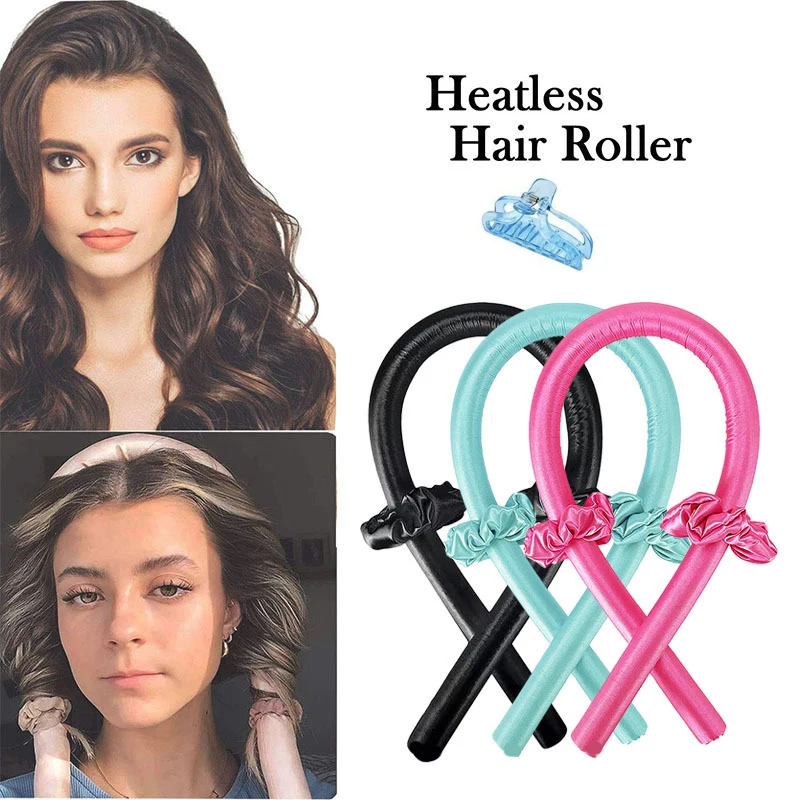 Hair Accessories Curler Heatless Curls Beauty Curly Products Set Curling Iron Flexi Rods Magic Hairdresser Tools