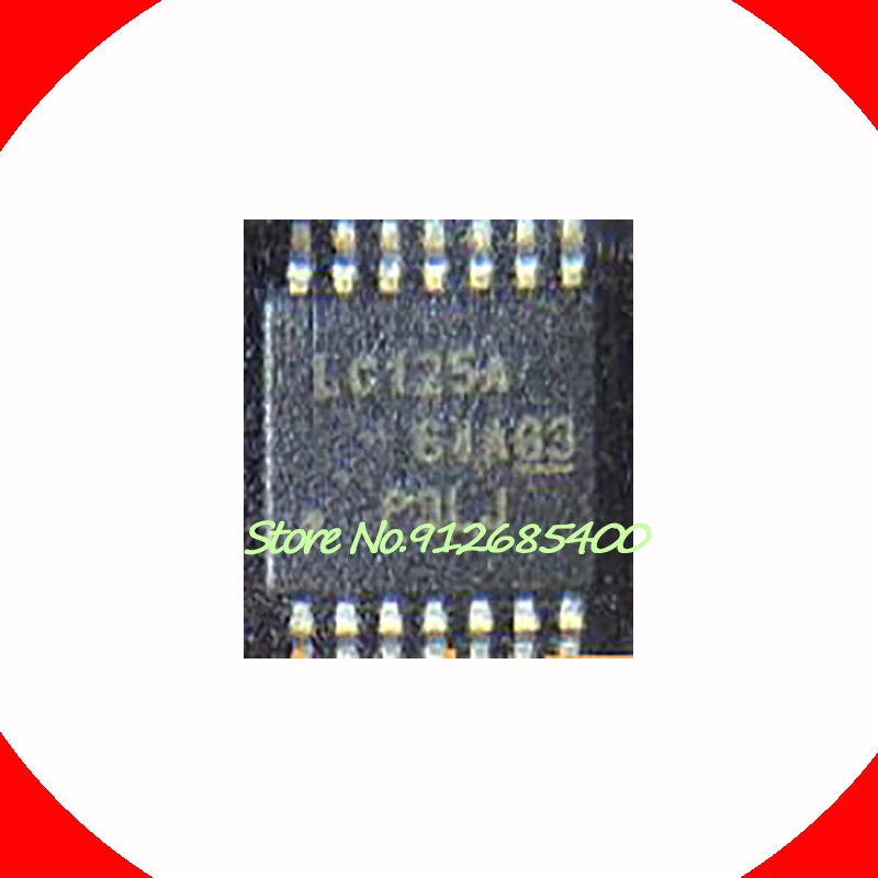 

10 Pcs/Lot SN74LVC125APWR LC125A TSSOP14 New and Original In Stock