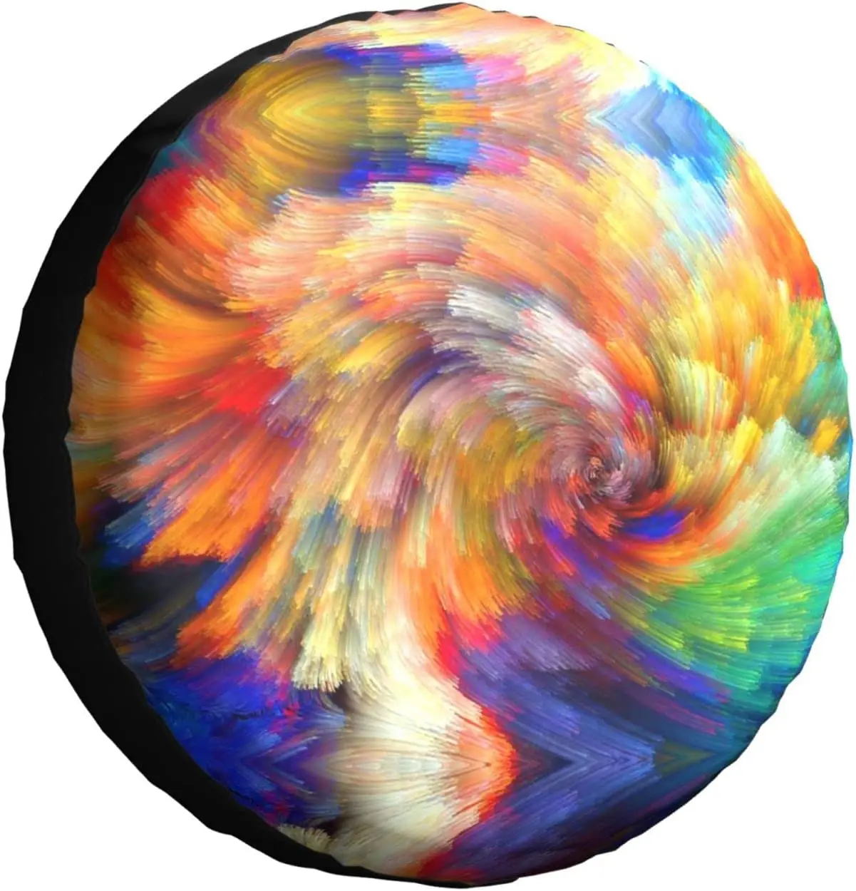 

Spare Tire Cover Universal Tires Cover Color Line Art Car Tire Cover Wheel Weatherproof and Dust-Proof UV Sun Tire Cover