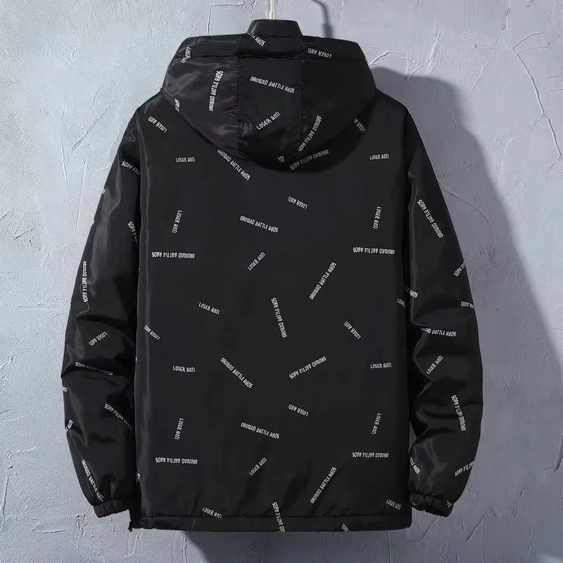 2021 New Men's Cotton-padded Jacket Autumn Winter Thick And Warm Male Jacket Korean Style Trendy Cotton Clothing Large Size Coat