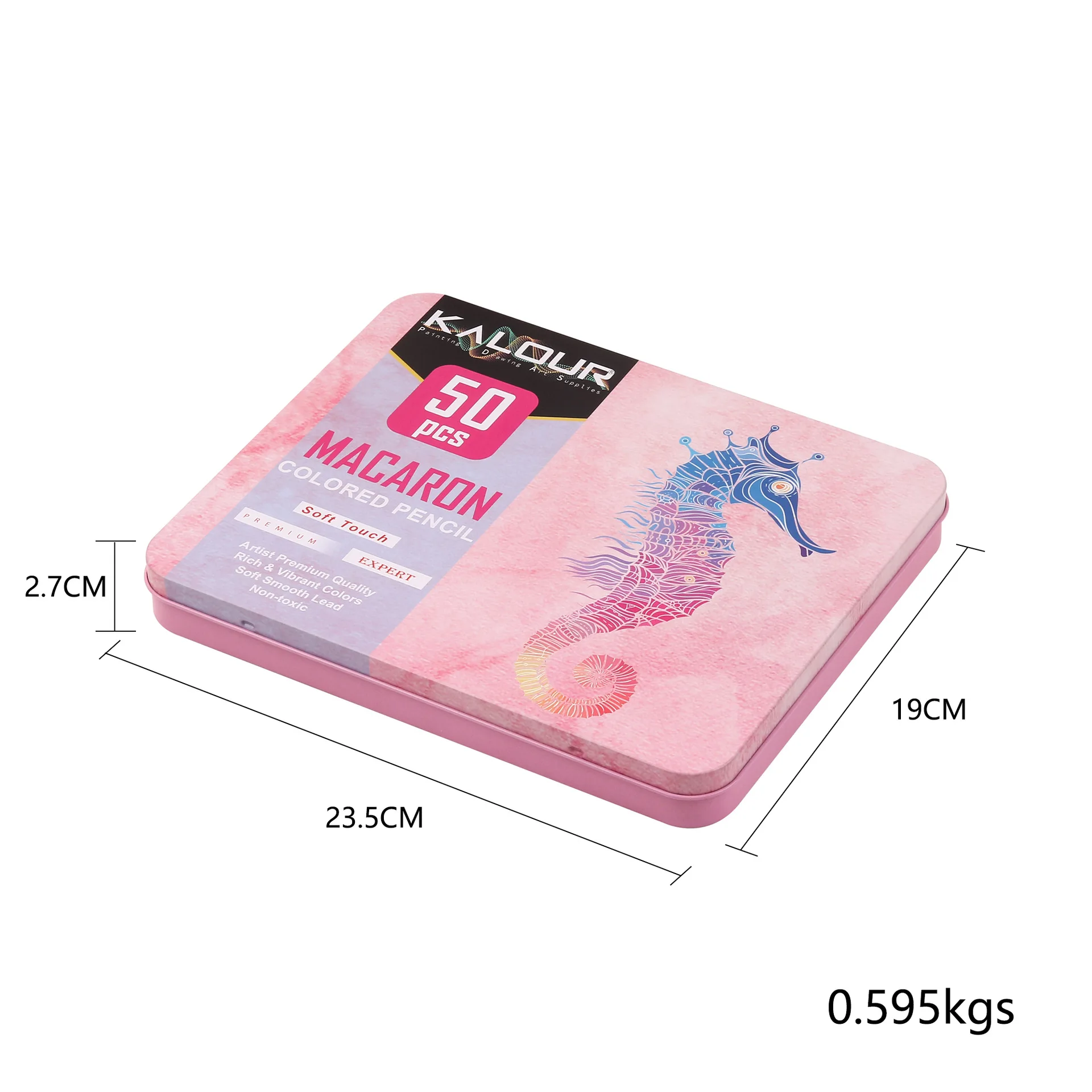 Kup KALOUR Nowy 50 Kolorów Macaron Kolor Ołowiu Artystyczny Obraz Zestaw Kredek Graffiti Wypełnienie Kolorowy Ołówek Prezent Szkolne