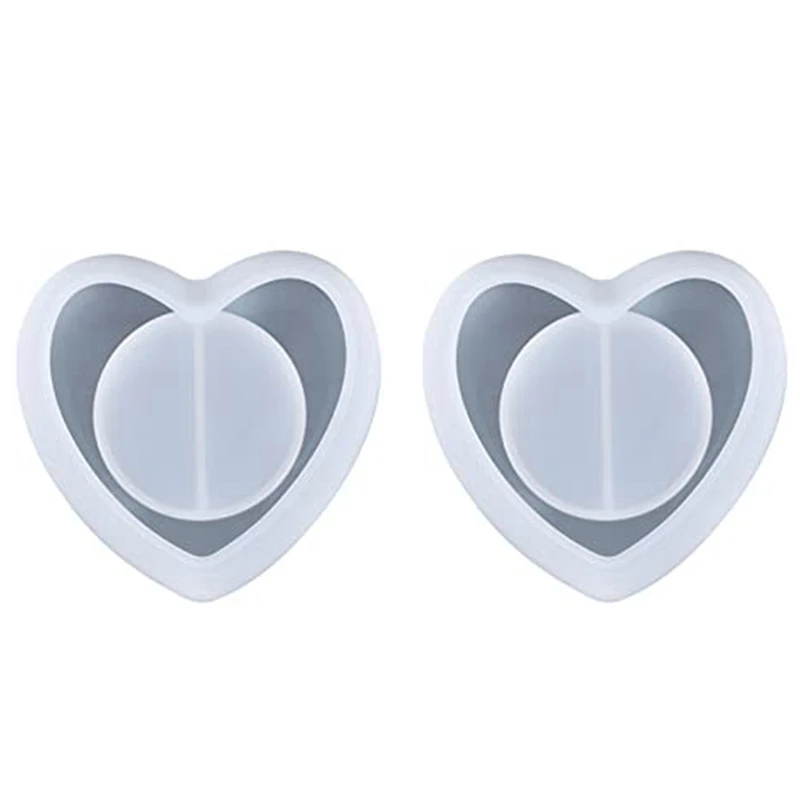 Candles Holders Resin Mold Diamond Candle Silicone Molds for Candlestick Casting Box |