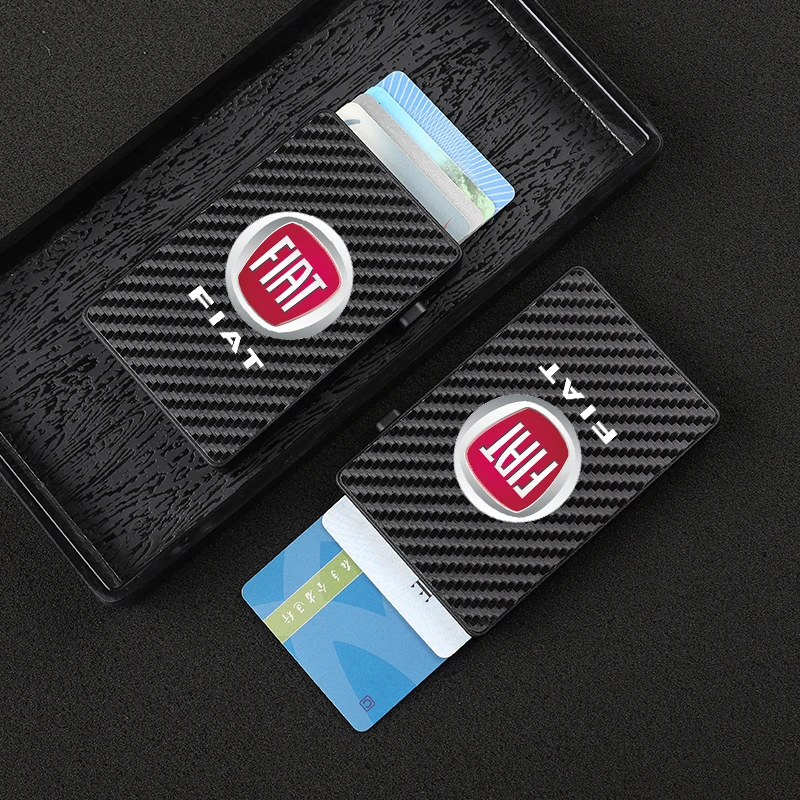 RFID-защита от кражи карбоновое волокно Роскошный телефон кредитный выдвижной