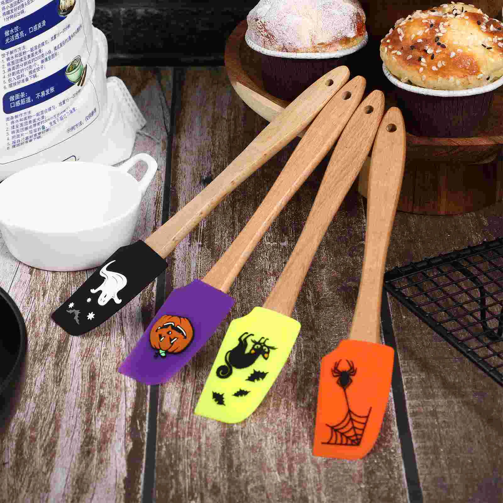4 шт. скребок для Хэллоуина гаджеты выпечки сковороды украшения барбекю