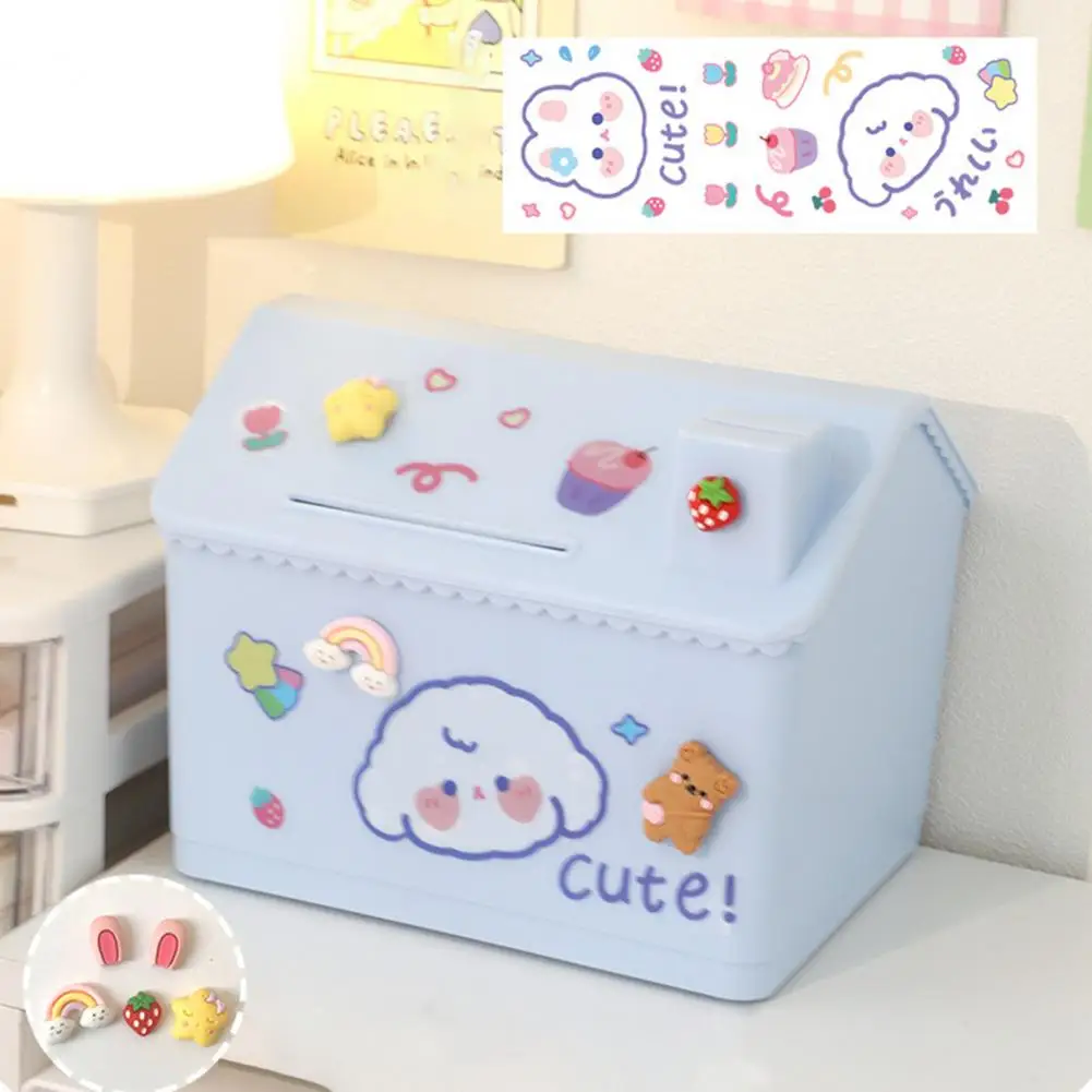 

Durable Piggy Bank Decoration Large Capacity Cartoon Piggy Bank Money Saving Pot Coin Box Coin Box