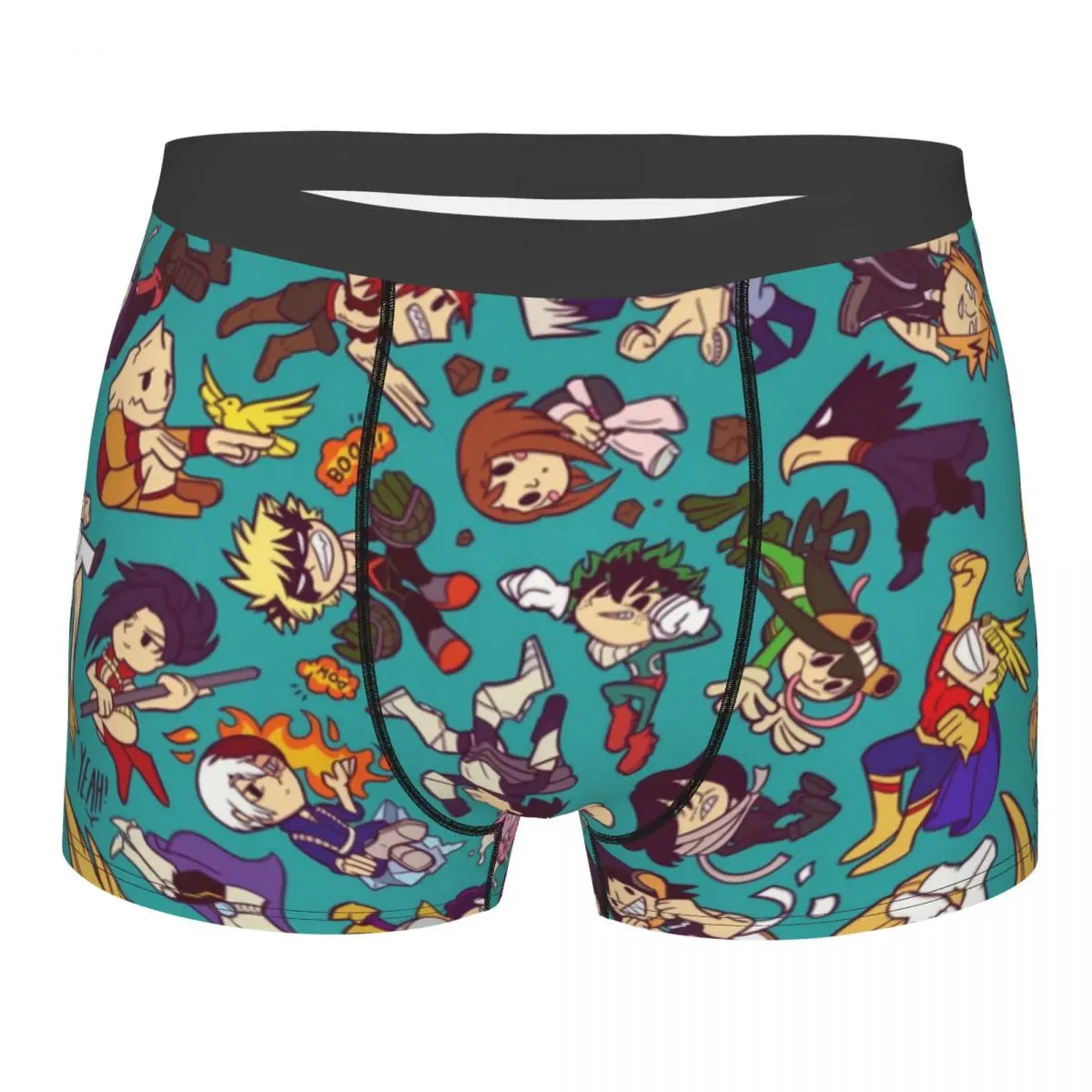 

Male Cool My Hero Academia Underwear Boxer Briefs Men Breathbale Shorts Underpants