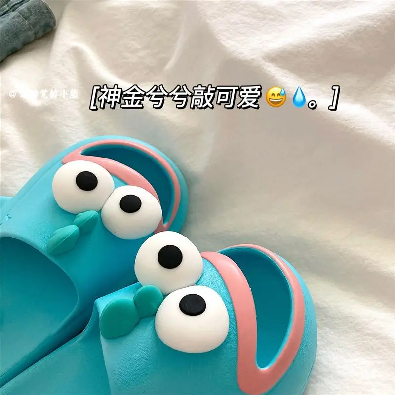 Sanrio Hangyodon тапочки для уличной одежды нескользящая домашняя обувь на толстой