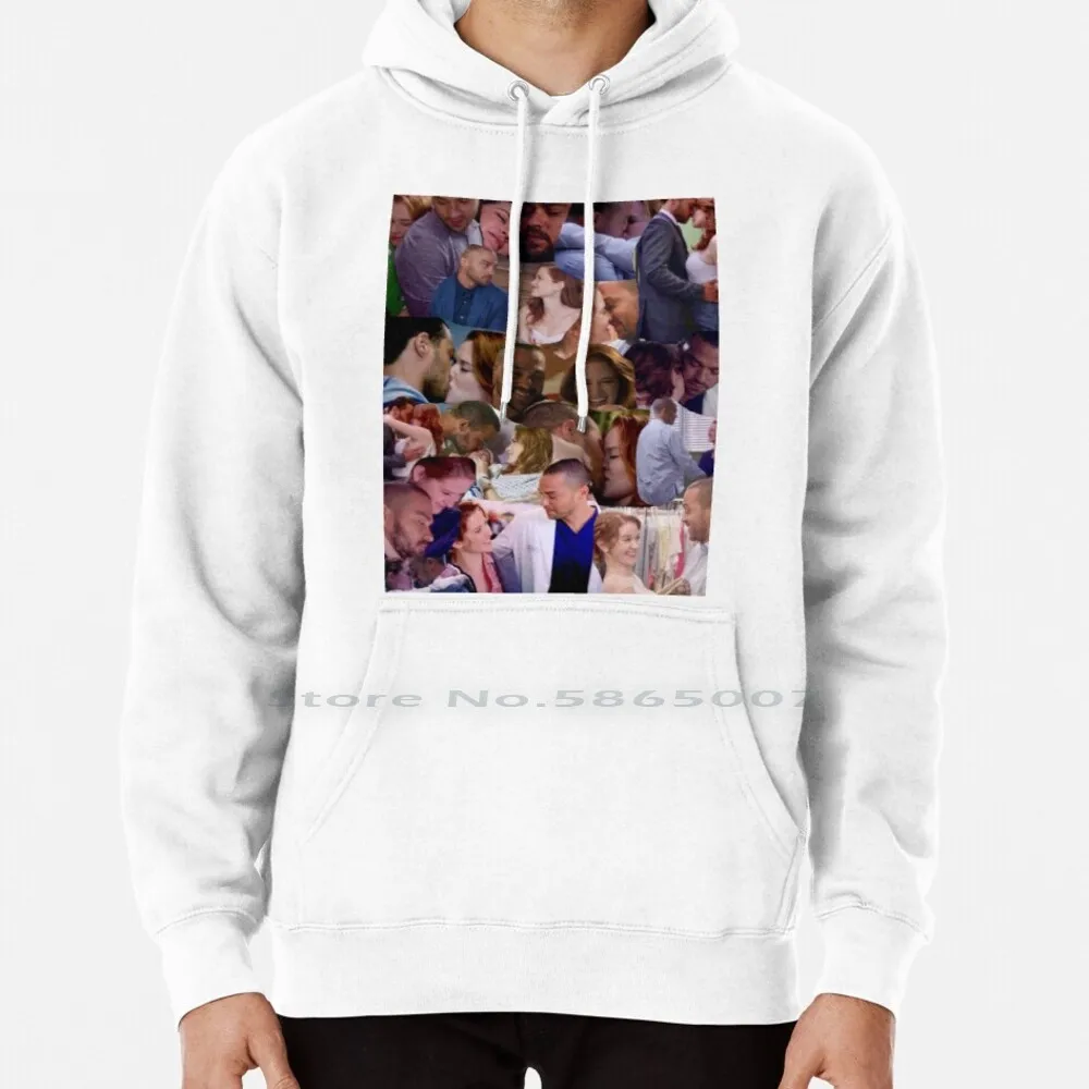 Japril Collage Hoodie Sweater 6xl Cotton Japril Greys Anatomy April Kepner Jackson Avery Jesse Williams Sarah Drew Collage