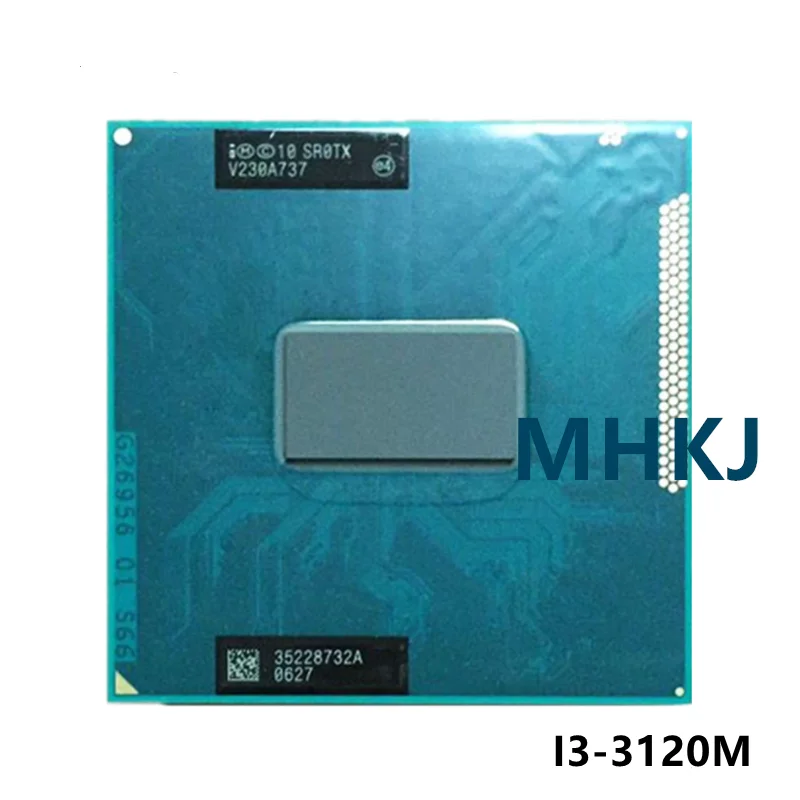 Оригинальный процессор Intel Core I3 3120M для ноутбука, Core Φ 3M 2,50 ГГц, процессор SR0TX, поддерживает HM75 HM77