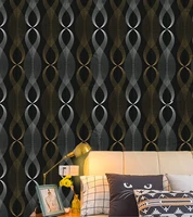 3d black gold waves contact paper vinyl stick and peel wallpaper self adhesive decor sticker for bedroom living room walls