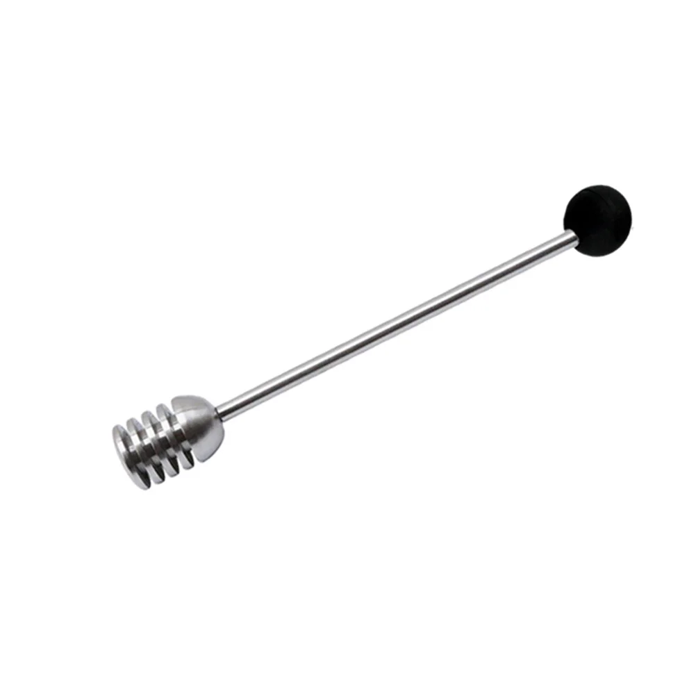 

Honey Dipper Spoon Metal Stick Stir Sticks Spoons Stirrer Syrup Jar Dispense Mixing Drizzle Stirring Ice Cream Serving Steel