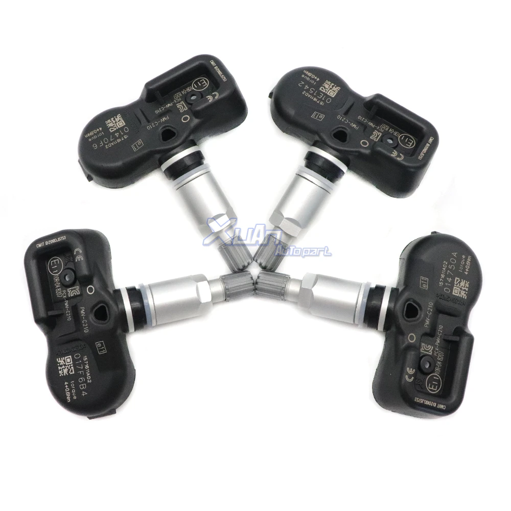 

Датчик давления в шинах XUAN TPMS 42607-02031 PMV-C210 для Toyota Alphard Auris Avens Avensis для Lexus ES GS GX LC LS 433 МГц