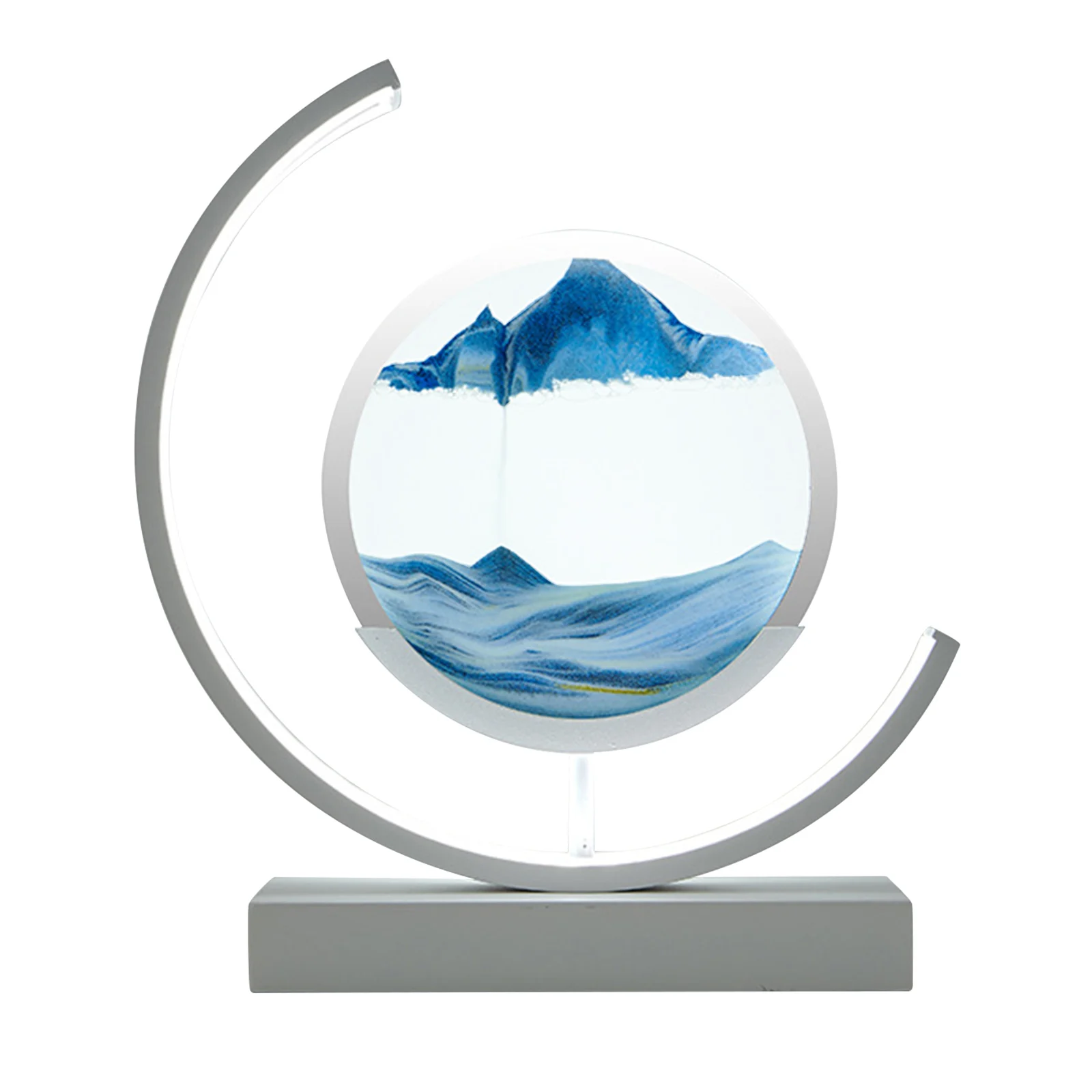 

Светодиодная прикроватная лампа, настольная лампа с рисунком сыпучего песка, ночсветильник, лампа для спальни, декоративные песочные часы ...