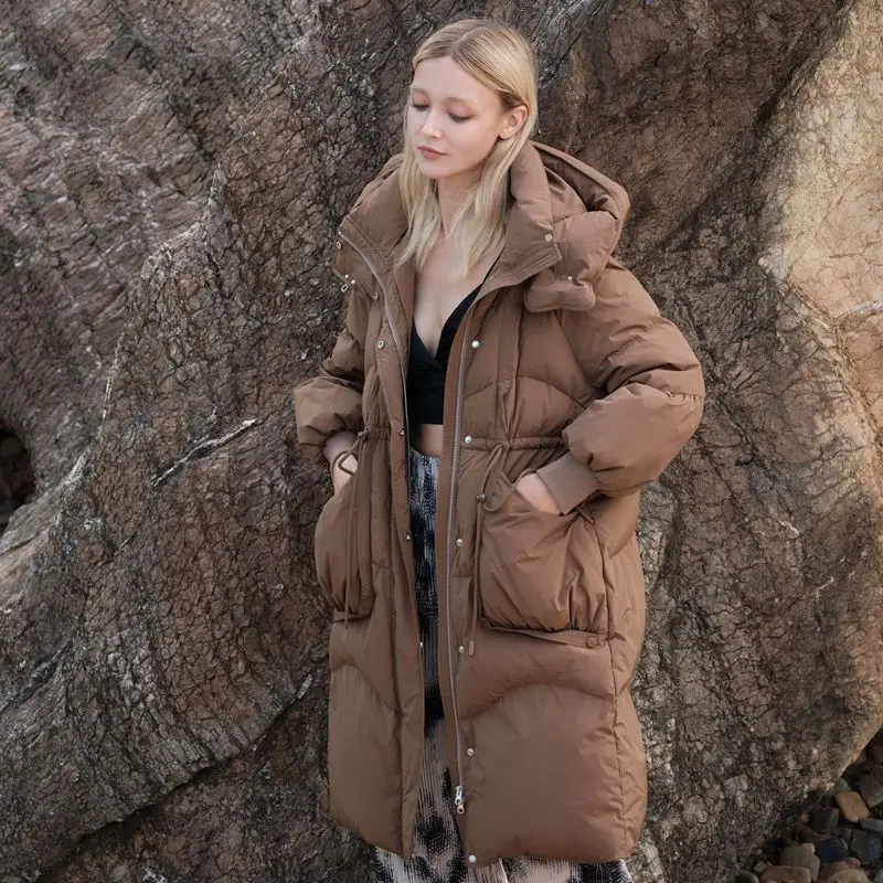 Fan Yan новый зимний утолщенный пуховик женский ультралегкий корейский модный