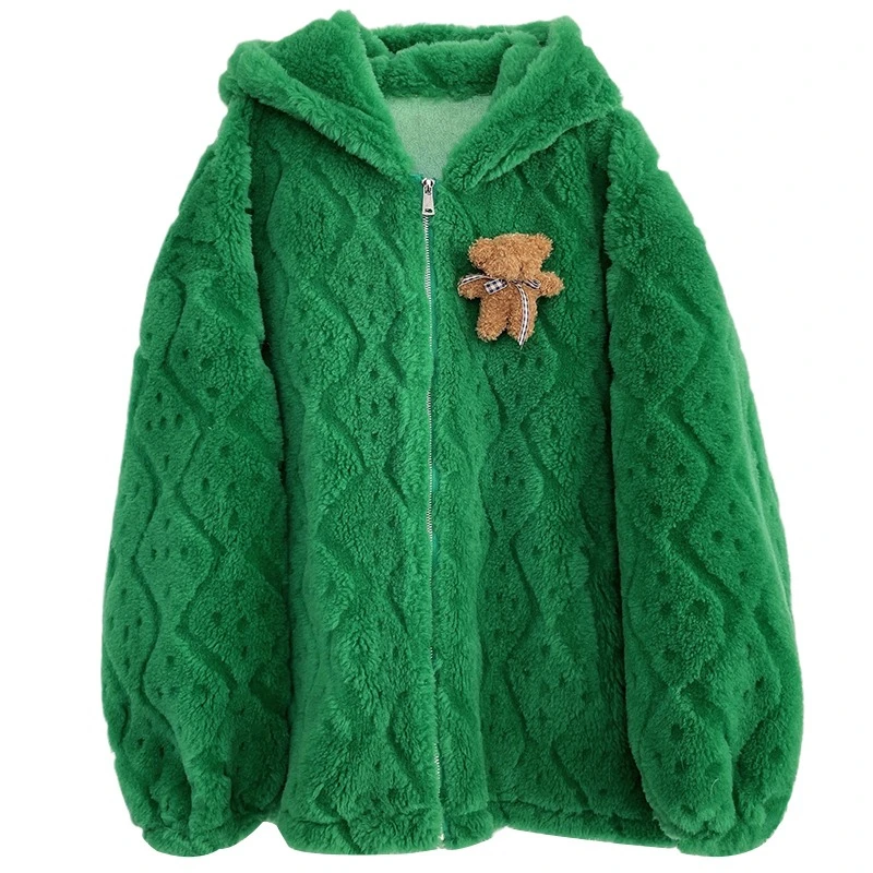 Милое теплое меховое пальто для девочек роскошная импортная кашемировая