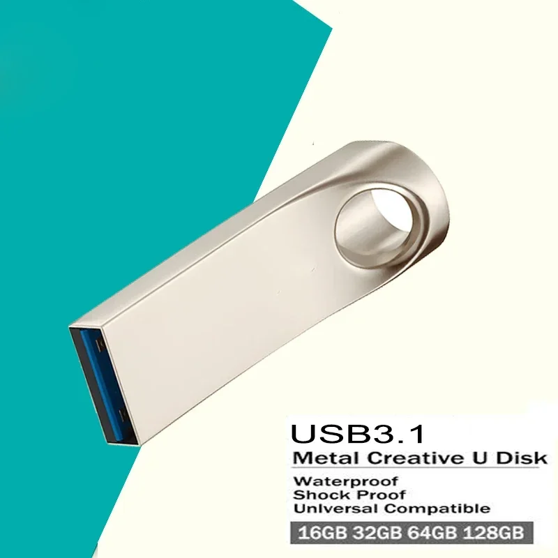 

Мини-флешка USB 3,1, флешка 128 ГБ, флэш-накопитель, металлический OTG флэш-накопитель объемом 1 ТБ, 512 ГБ, 128 ГБ