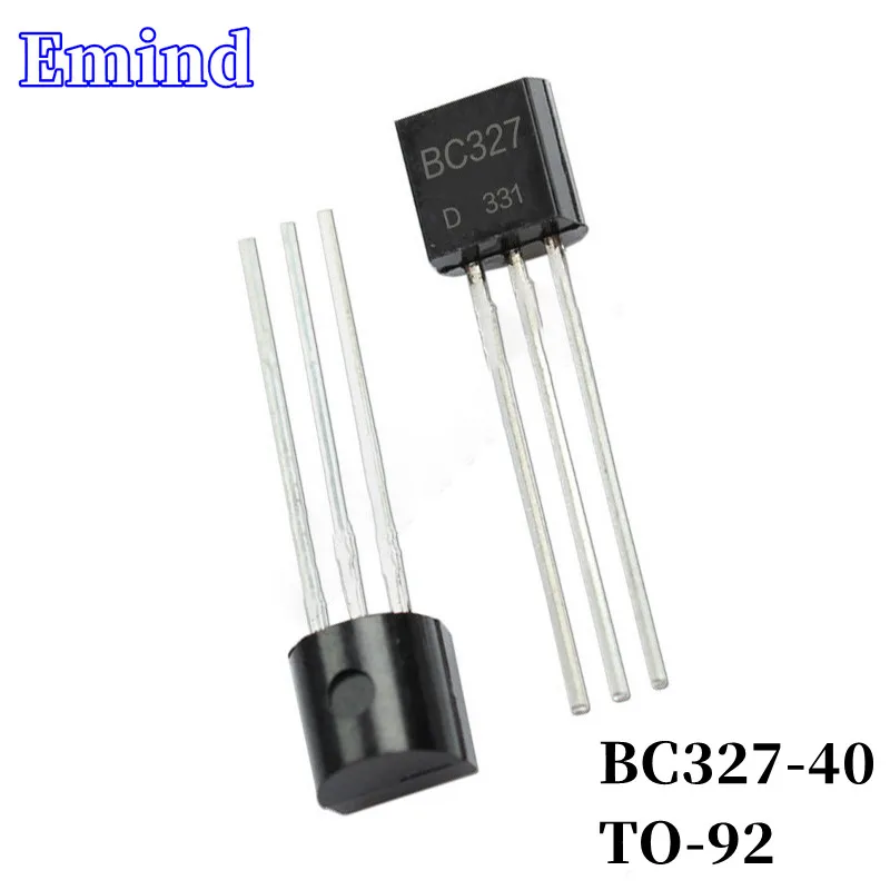 100 шт BC327-40 DIP транзистор TO-92 тип PNP биполярный усилитель транзистор 45 В/1A