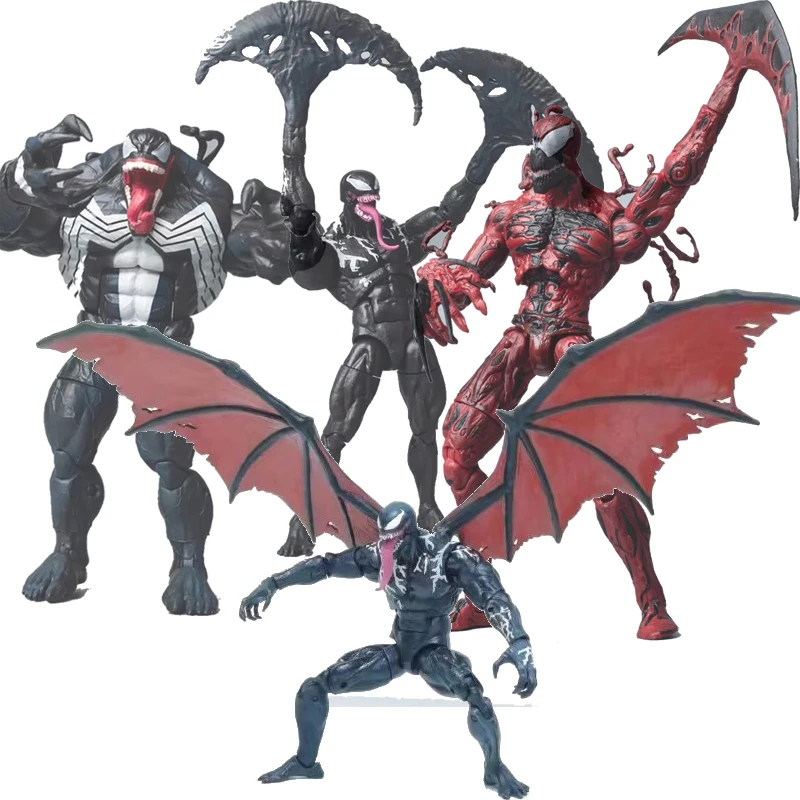 

Marvel Legends Venom Carnage Action Figure Model Toys Cool Doll Collectable Bookshelf Ornament