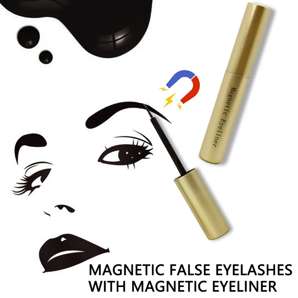 

Magnetic Liquid Eyeliner Quick Drying With Waterproof Extension False Eyelash Eye Magnetic Liquid Eyeliner Waterproof Mink Lashe