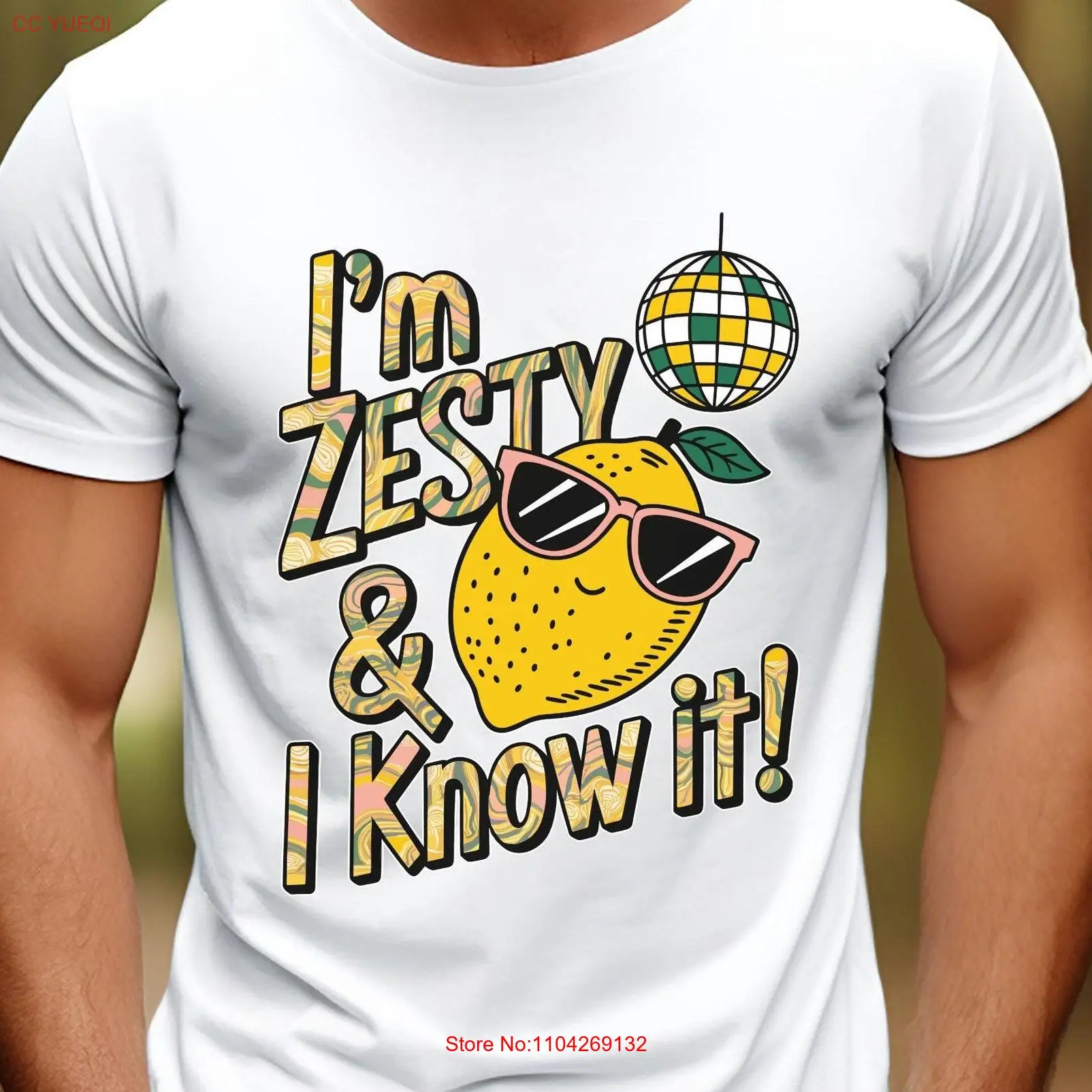 Забавная футболка с лимоном FruiT Pun Silly Quirky Humor длинными или короткими рукавами