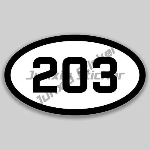 Креативные наклейки 203 наклейка с кодом зоны --- 313 код США Премиум-качество винил