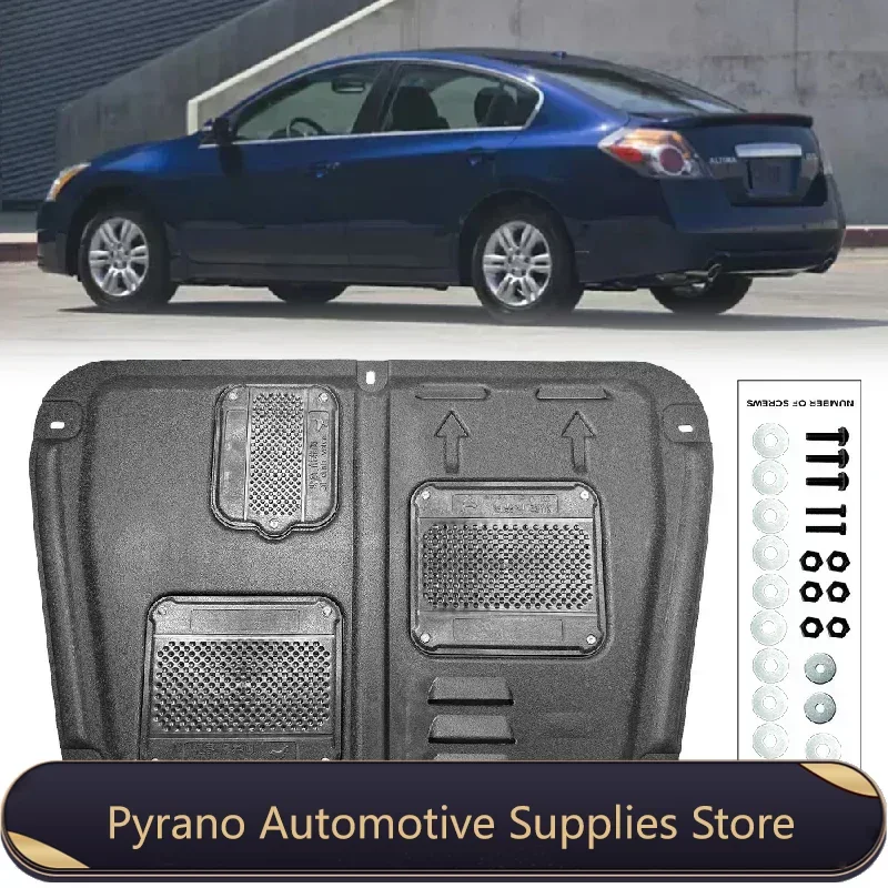 Для Altima Teana 2008-2017 Черная Пластина для защиты от брызг под двигателем щит крышка